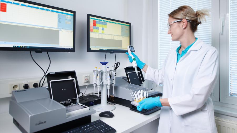 Biochemische Analyse Qualitätskontrolle Qualität